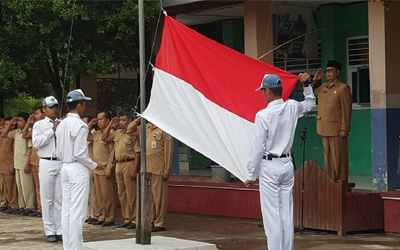 Pesan Kakankemenag Berau pada Apel Senin di MAN Berau